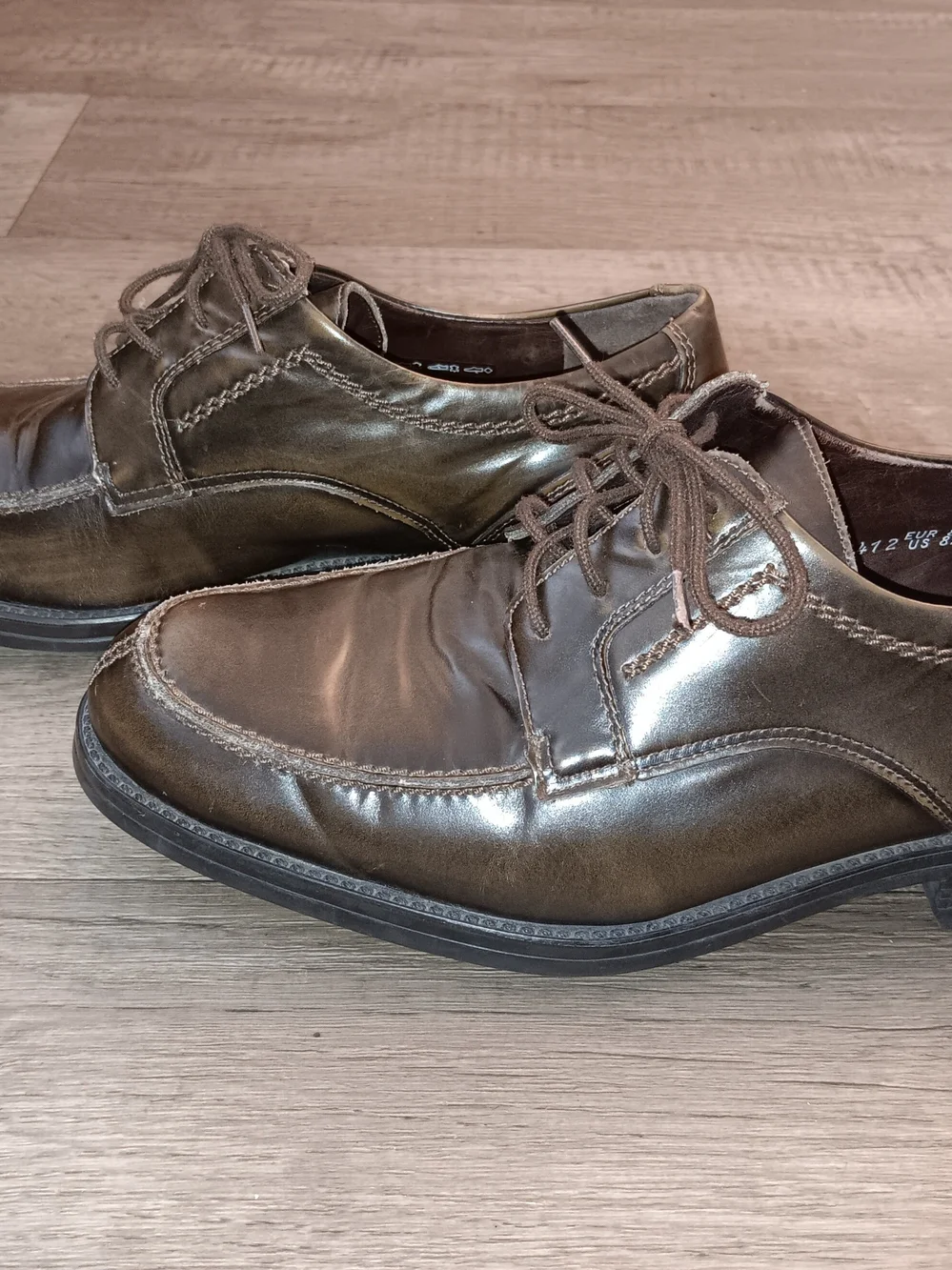 Mephisto Leather Apron-Toe Oxford Style Dress Shoes Men's Size 8.5